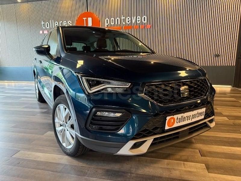 Usado Seat Ateca Style 150 CV (110 kW) 2021 Azul SUV