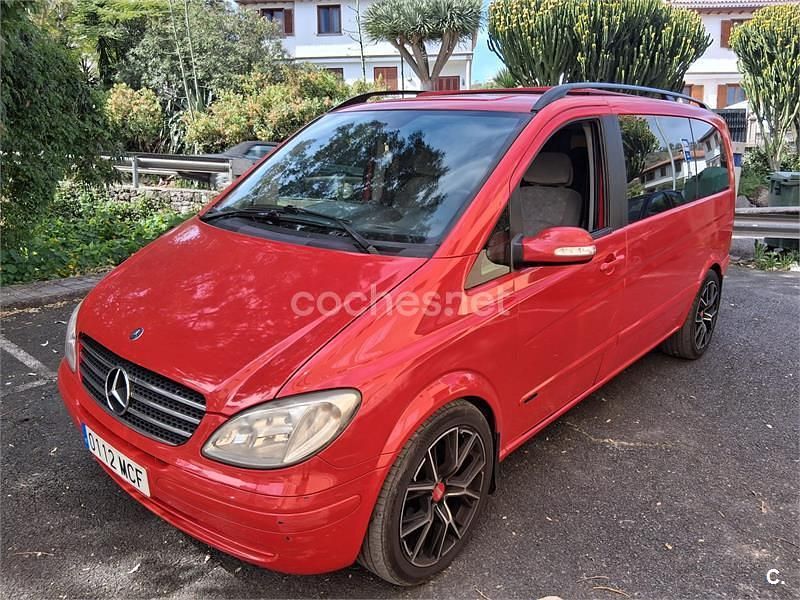 Usado Mercedes Viano 150 CV (110 kW) 2005 Rojo Monovolumen