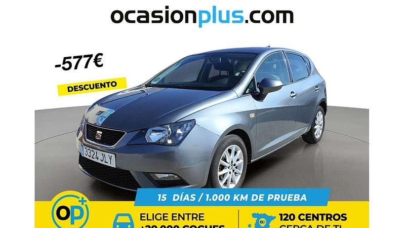 Usado Seat Ibiza Style 90 CV (66 kW) 2016 Gris Utilitario