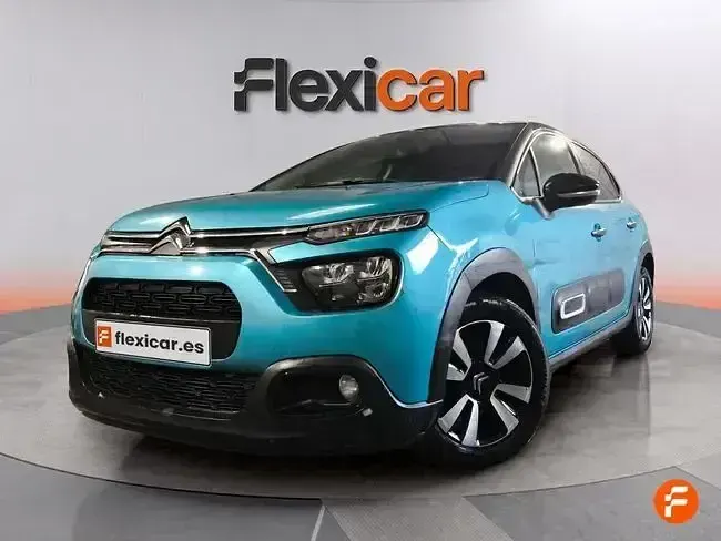 Usado Citroën C3 PureTech 83 CV (61 kW) 2022 Azul Utilitario