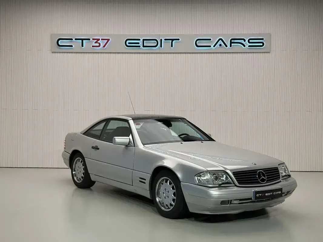 Usado Mercedes SL500 320 CV (235 kW) 1997 Gris Coupe