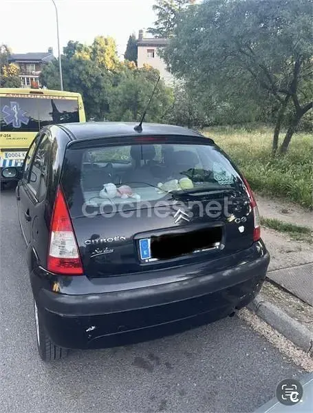 Usado Citroën C3 Furio 70 CV (51 kW) 2007 Negro Berlina