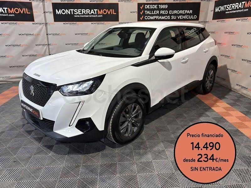 Usado Peugeot 2008 Active 100 CV (73 kW) 2021 Blanco SUV