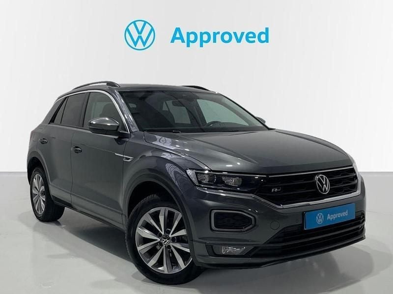 Gris Usado 2021 VW T-Roc Advance SUV | 20.490 € (Precio justo) - Imagen 1/4
