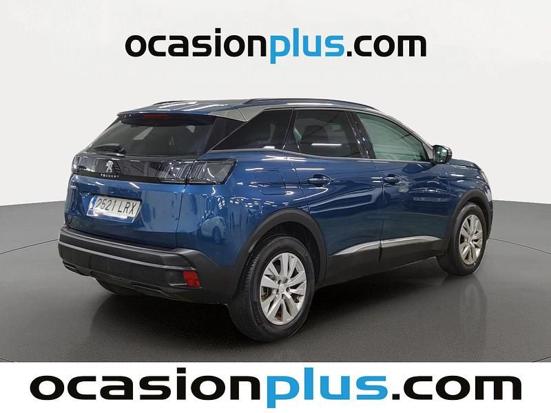 Usado Peugeot 3008 Style 131 CV (96 kW) 2021 Azul SUV