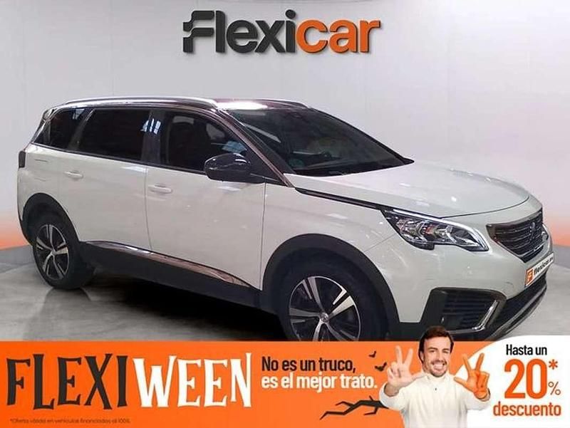 Blanco Usado 2019 Peugeot 5008 Allure SUV | 15.970 € (Super precio) - Imagen 1/4