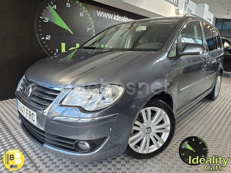 Gris / plata Usado 2007 VW Touran Highline Monovolumen | 12.490 € (Caro) - Imagen 1/4