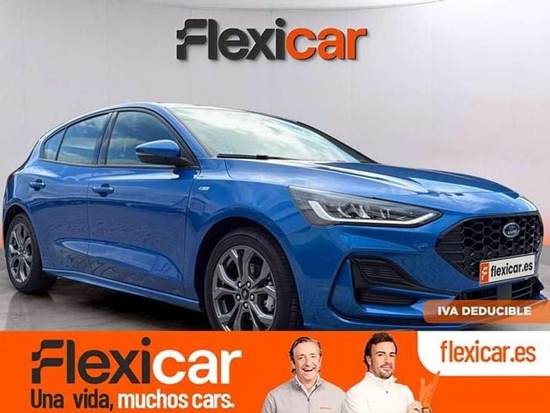 Azul Usado 2023 Ford Focus ST-Line Berlina | 18.690 € (Precio justo) - Imagen 1/4