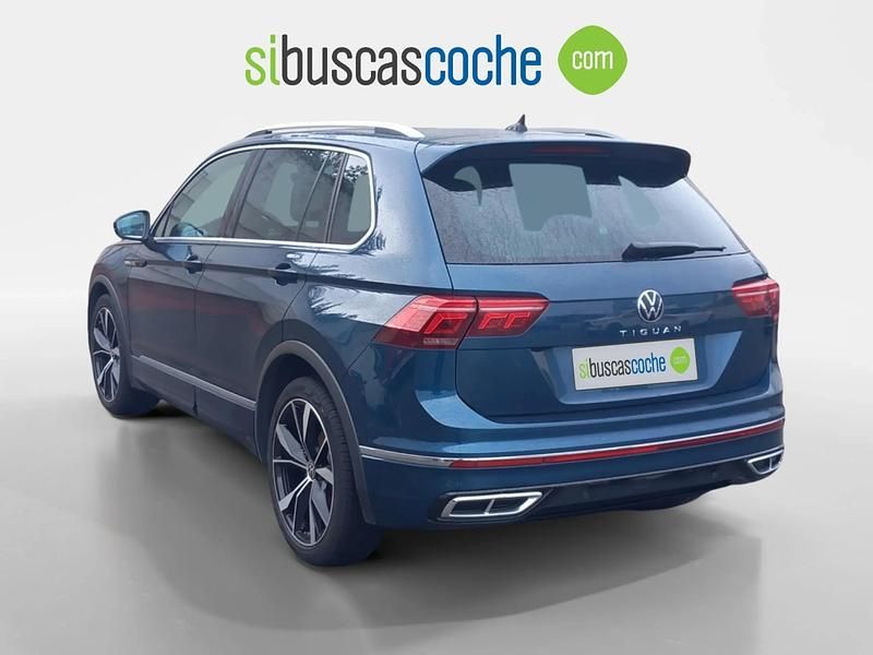 Usado VW Tiguan R-line 150 CV (110 kW) 2021 Azul SUV