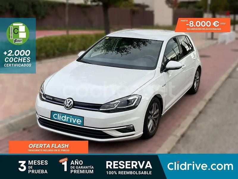 Blanco Usado 2019 VW Golf Advance Berlina | 17.990 € (Super precio) - Imagen 1/3