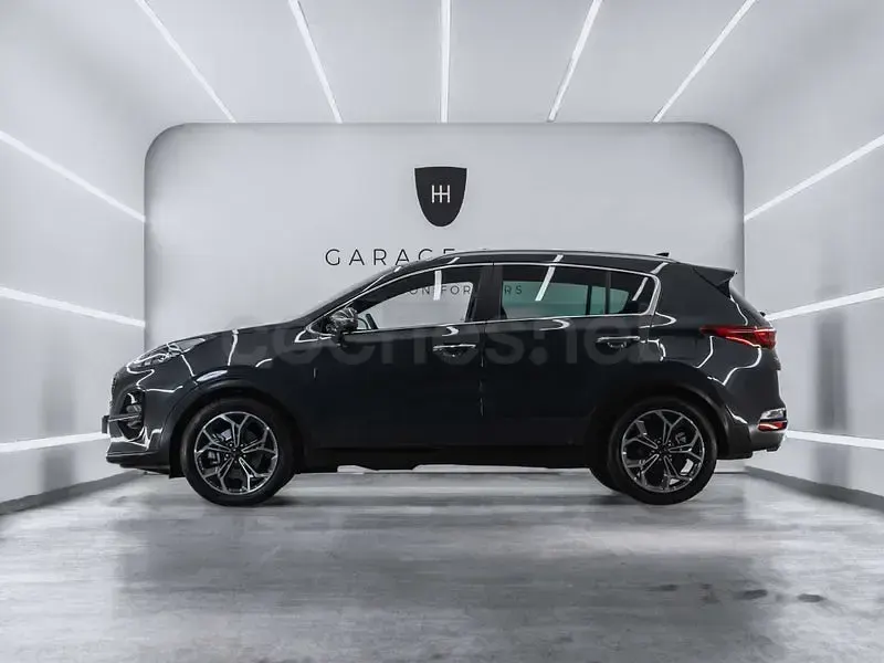 Usado Kia Sportage GT-Line 136 CV (100 kW) 2021 Negro SUV