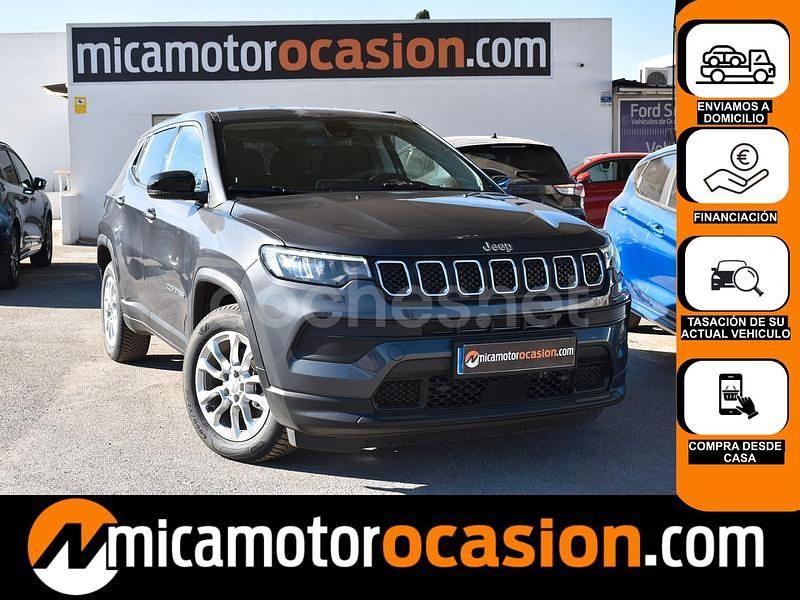 Gris / plata Usado 2023 Jeep Compass Limited SUV | 30.990 € (Caro) - Imagen 1/4