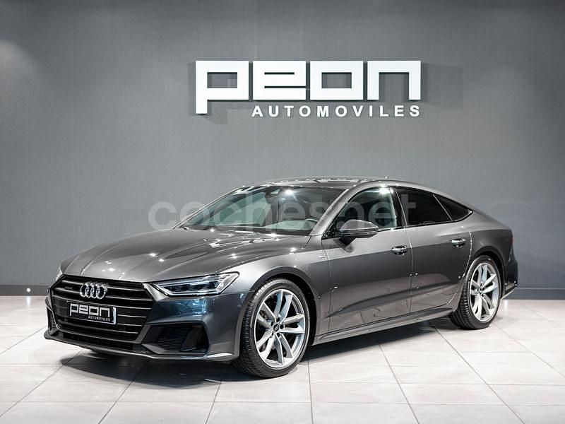 Gris / plata Usado 2018 Audi A7 Ambiente Berlina | 46.500 € (Caro) - Imagen 1/4