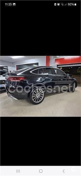 Usado Mercedes GLC200 163 CV (119 kW) 2020 Negro SUV