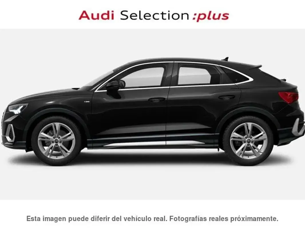 Usado Audi Q3 Sportback 150 CV (110 kW) 2022 Negro SUV