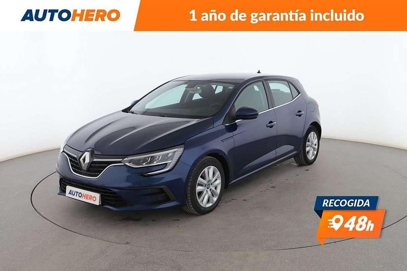 Azul Usado 2021 Renault Mégane IV Intens Berlina | 17.428 € (Super precio) - Imagen 1/3