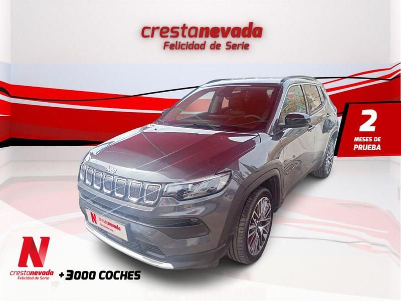 Gris Usado 2022 Jeep Compass Limited SUV | 21.990 € (Precio justo) - Imagen 1/4