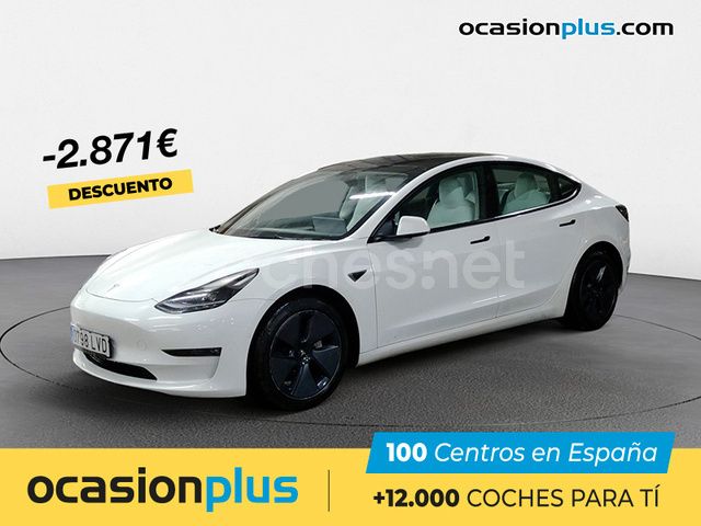 Eléctrico Usado 2021 Tesla Model 3 Long Range Berlina | 29.590 € (Precio justo) - Imagen 1/4