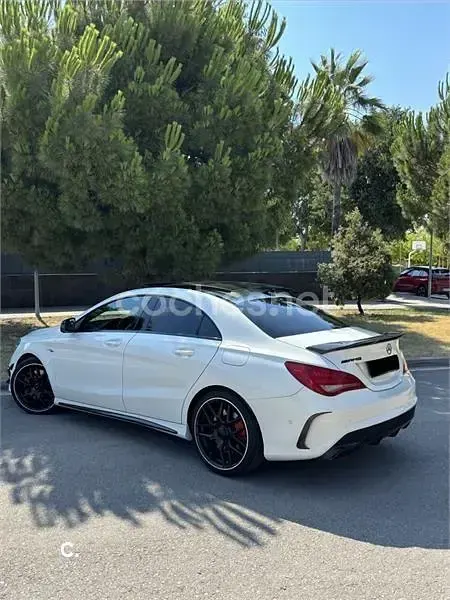 Usado Mercedes CLA45 AMG AMG 360 CV (264 kW) 2015 Blanco Coupe