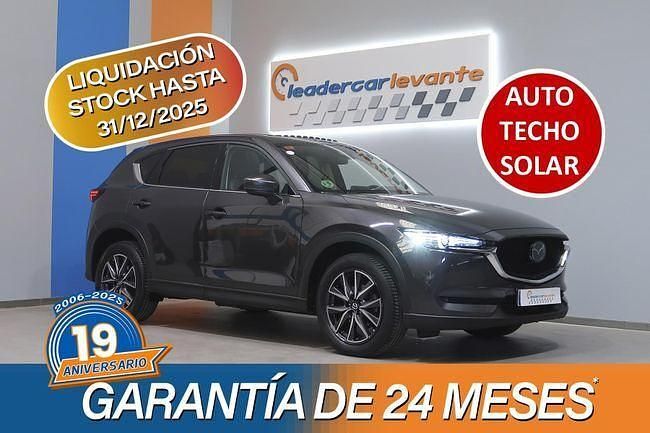 Gris / plata Usado 2018 Mazda CX-5 SUV | 23.900 € (Precio justo) - Imagen 1/4