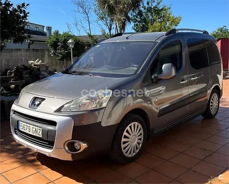 Usado Peugeot Partner Tepee Outdoor 90 CV (66 kW) 2009 Marrón Monovolumen