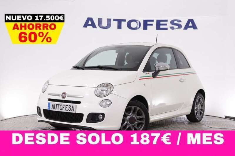 Blanco Usado 2015 Fiat 500 Sport Utilitario | 6990 € (Precio justo) - Imagen 1/4