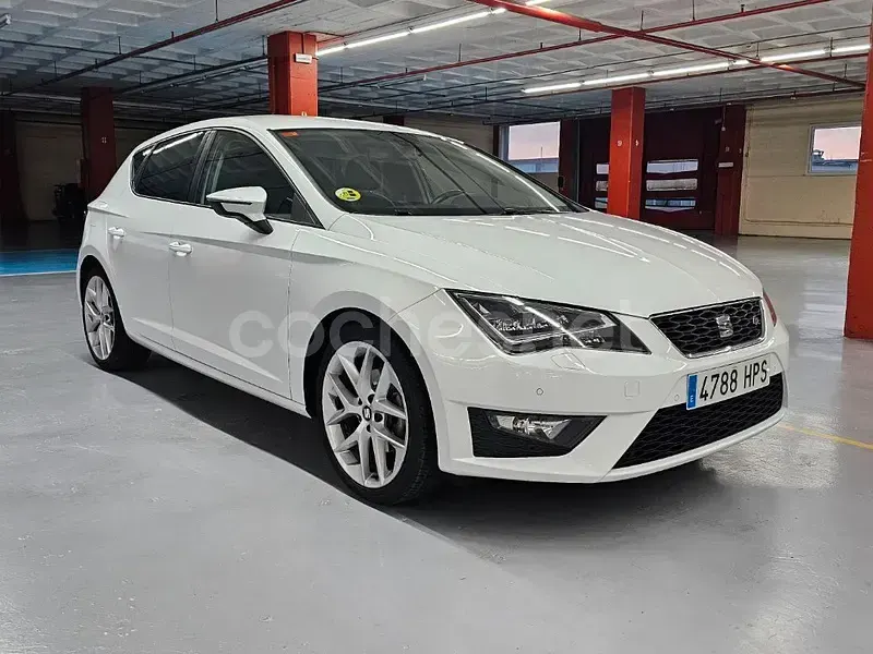 Usado Seat Leon FR 150 CV (110 kW) 2013 Blanco Berlina