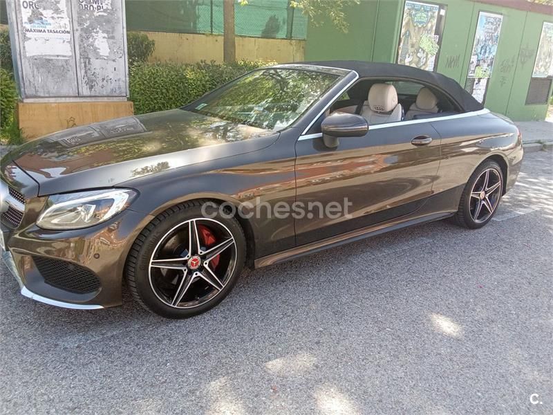 Marrón Usado 2017 Mercedes C220 AMG line Coupe | 25.500 € (Precio justo) - Imagen 1/4