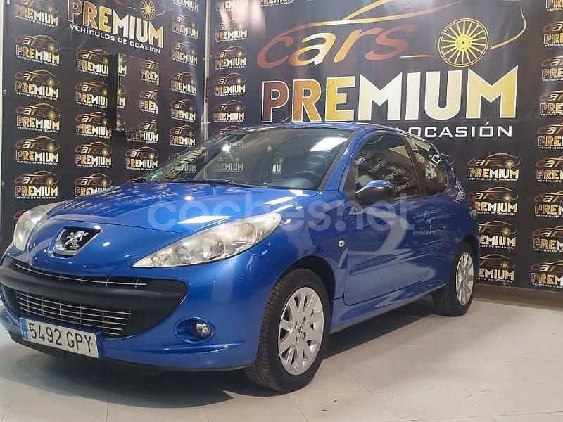 Azul Usado 2009 Peugeot 206 Berlina | 3900 € (Precio justo) - Imagen 1/4
