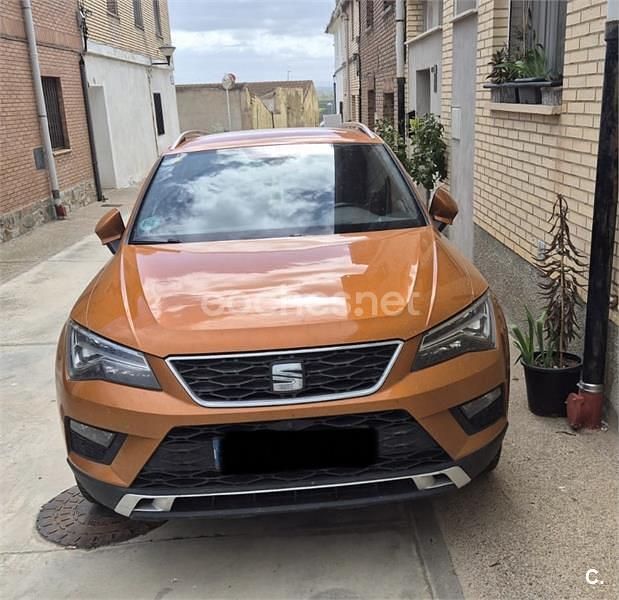 Begagnad Seat Ateca 4Drive 150 HK (110 kW) 2016 Orange SUV