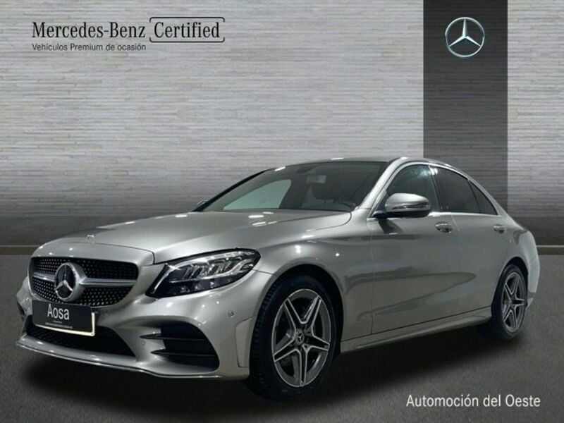 Plateado Usado 2019 Mercedes 200 AMG line Berlina | 29.900 € - Imagen 1/4