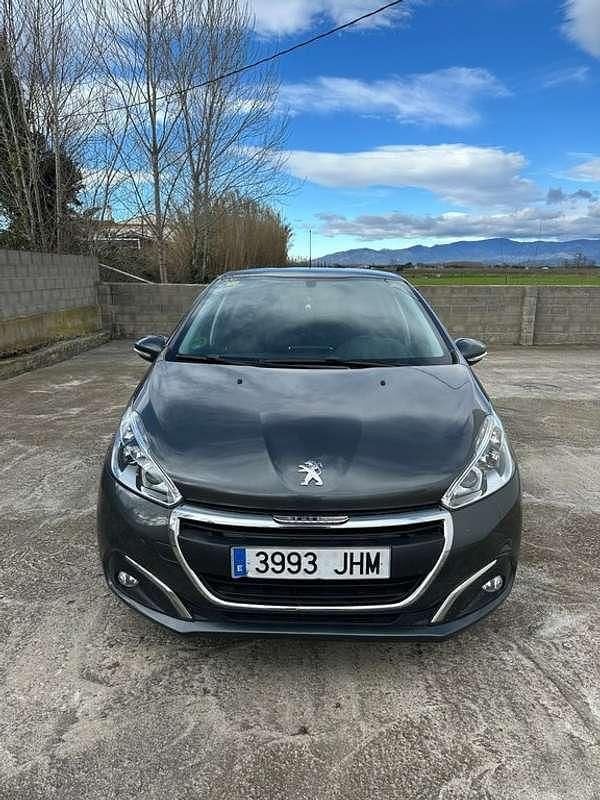 Usado Peugeot 208 Access 82 CV (60 kW) 2015 Gris Utilitario