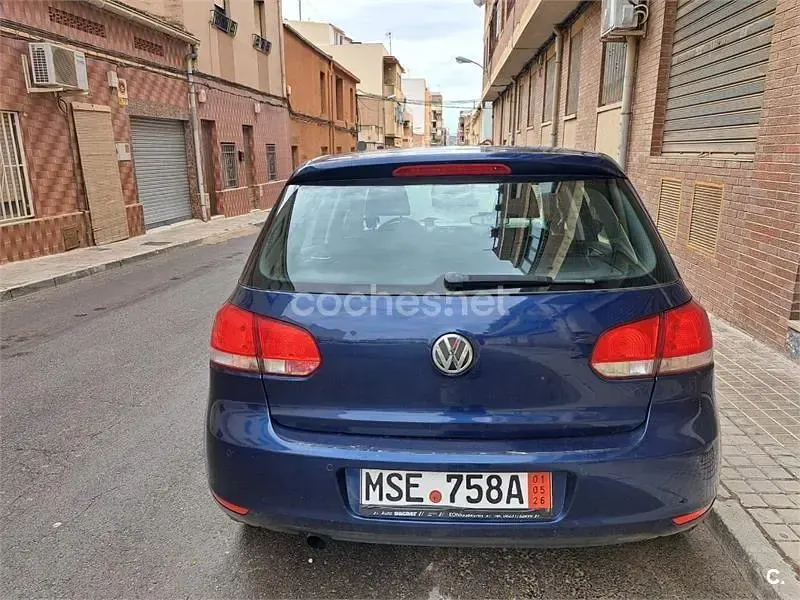 Usado VW Golf VI Advance 105 CV (77 kW) 2011 Azul Utilitario