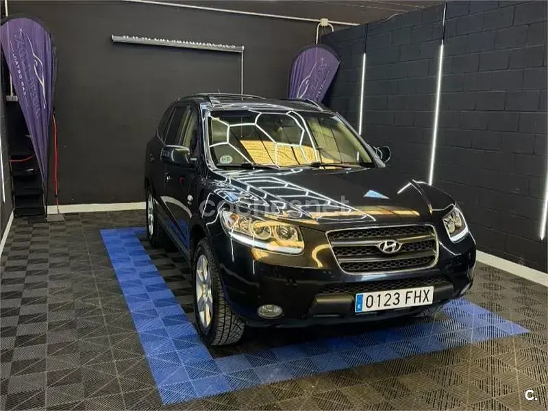 Usado Hyundai Santa Fe Style 155 CV (114 kW) 2006 Negro SUV