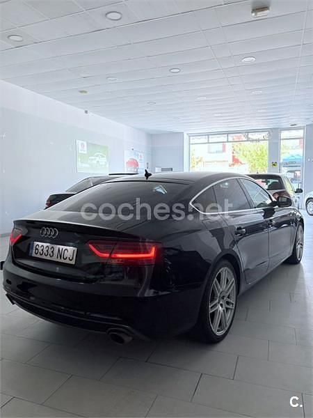 Usado Audi A5 Sportback 204 CV (150 kW) 2012 Negro Utilitario