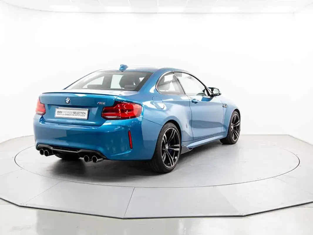 Usado BMW M2 370 CV (272 kW) 2017 Azul Coupe