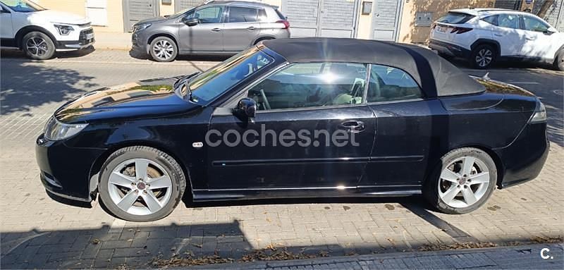 Usado Saab 9-3 Vector 180 CV (132 kW) 2008 Negro Descapotable