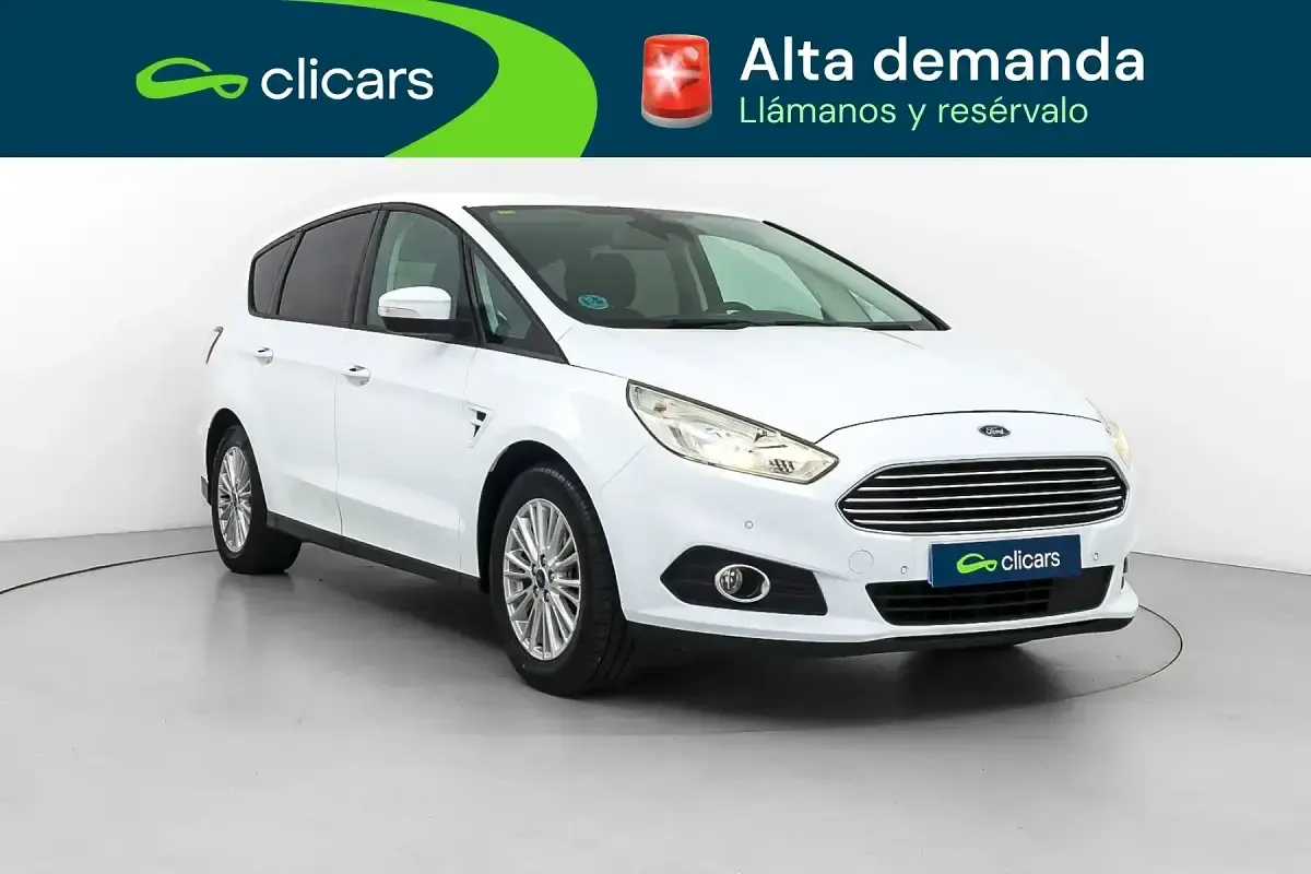 Usado Ford S-MAX Trend 160 CV (117 kW) 2016 Blanco Monovolumen