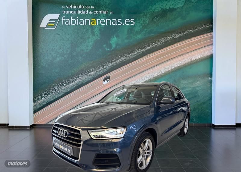 Azul Usado 2016 Audi Q3 Sport SUV | 18.400 € (Precio justo) - Imagen 1/4