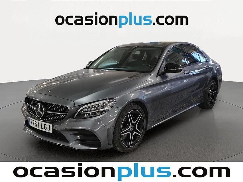 Usado Mercedes C200 AMG 160 CV (117 kW) 2020 Gris Berlina