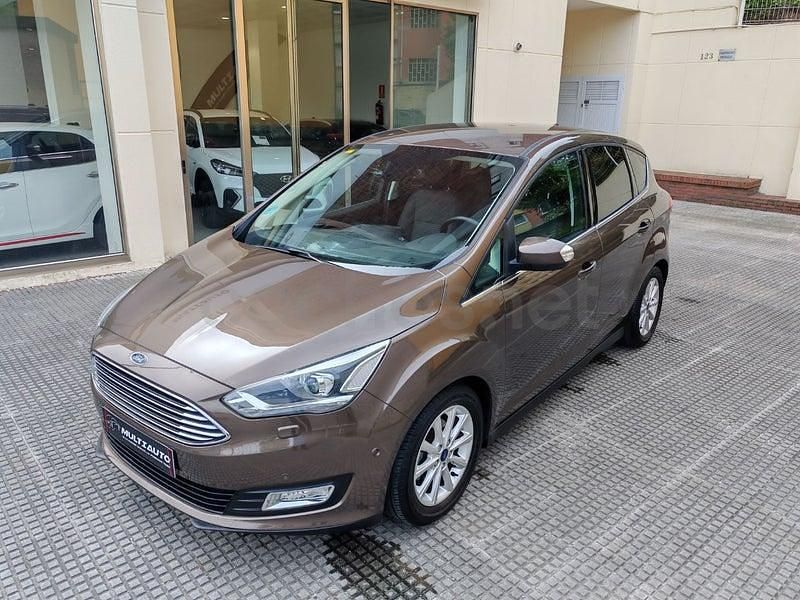 Usado Ford C-MAX Titanium 125 CV (91 kW) 2016 Marrón Monovolumen