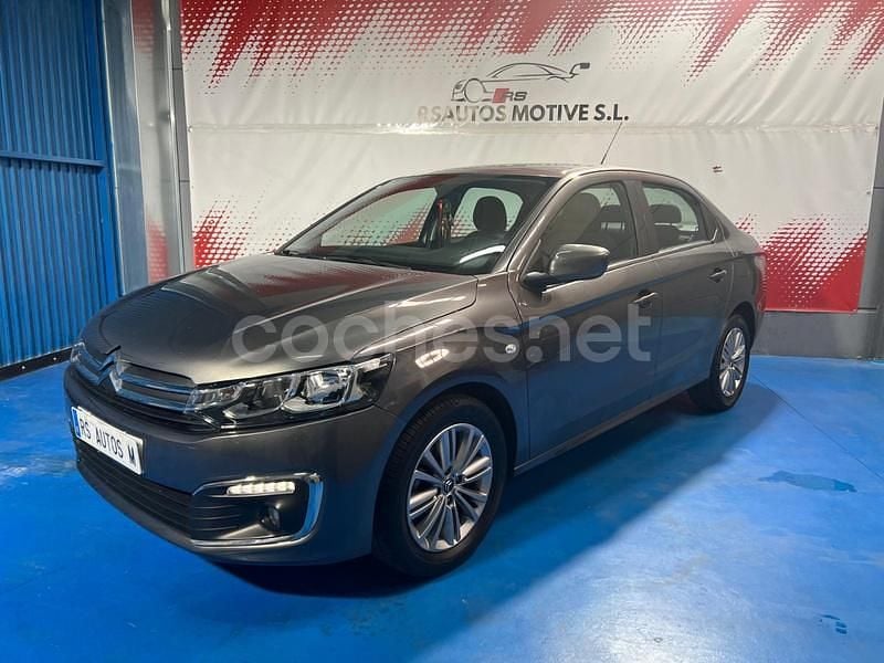 Gris / plata Usado 2018 Citroën C-Elysee I PureTech Berlina | 7500 € (Buen precio) - Imagen 1/4