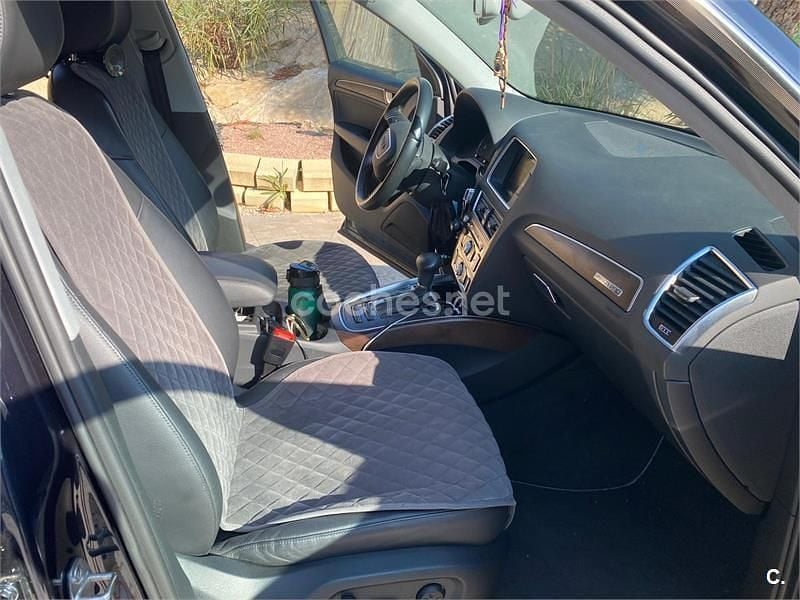 Usado Audi Q5 225 CV (165 kW) 2014 Negro SUV