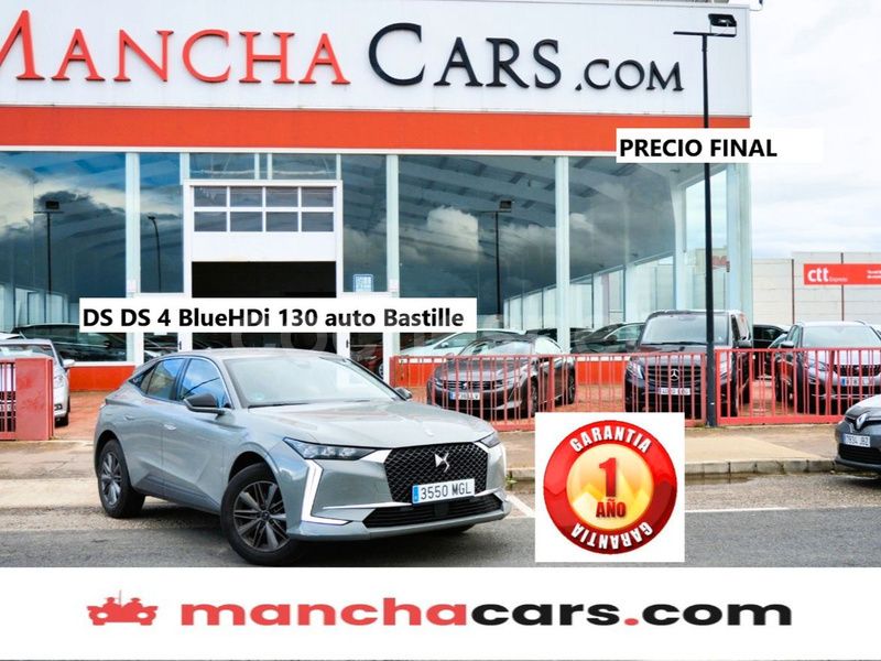 Gris / plata Usado 2023 DS Automobiles DS4 Bastille Berlina | 24.990 € (Precio justo) - Imagen 1/4