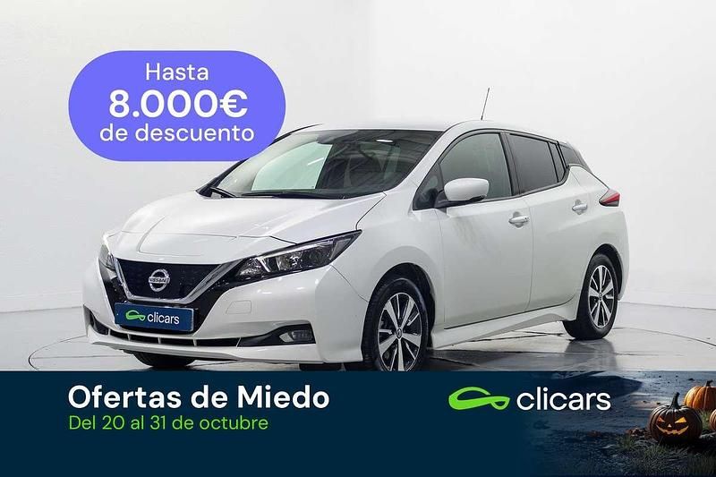 Blanco Usado 2021 Nissan Leaf Acenta Utilitario | 14.090 € (Precio justo) - Imagen 1/4