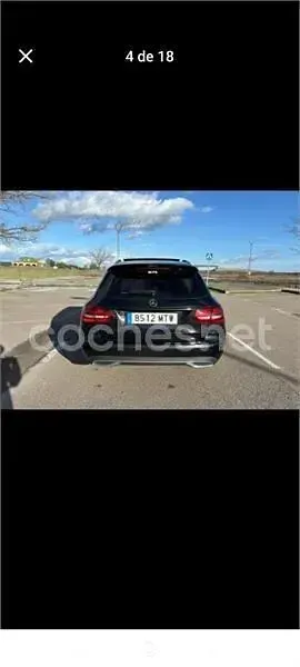 Usado Mercedes C200 150 CV (110 kW) 2019 Negro Familiar