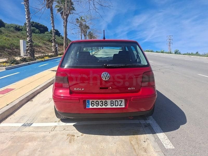 Usado VW Golf IV GTI 150 CV (110 kW) 2001 Rojo Berlina