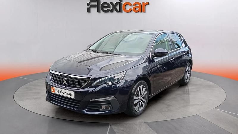 Usado Peugeot 308 Allure 131 CV (96 kW) 2019 Azul Utilitario