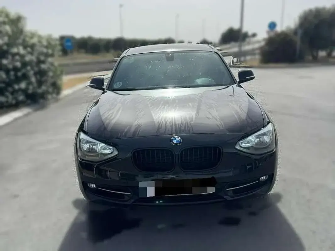 Usado BMW 118 M Sport 143 CV (105 kW) 2012 Negro Utilitario