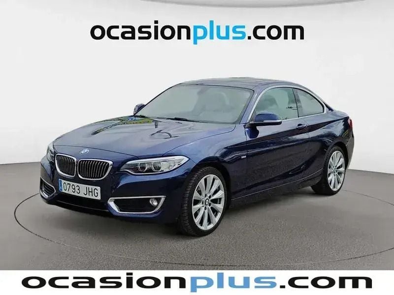 Azul Usado 2015 BMW 220 Coupe | 20.300 € (Precio justo) - Imagen 1/4